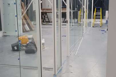 glass partitions office